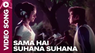 Sama Hai Suhana Suhana (Video Song) - Ghar Ghar Ki Kahaani - Rakesh Roshan, Jalal Agha