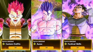 How To Unlock All New Outfits, Auras \u0026 3rd Festival Skills In Dragon Ball Xenoverse 2