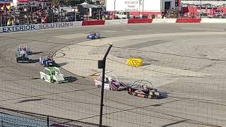 Jr Fastkarts heat race 1 Indianapolis Speedrome 7/6/2024