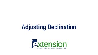 4_2 Adjusting Declination