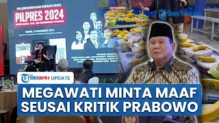 Momen Ketum PDIP Megawati Minta Maaf ke Prabowo seusai Kritik Program Makan Gratis: Sorry Mas Bowo