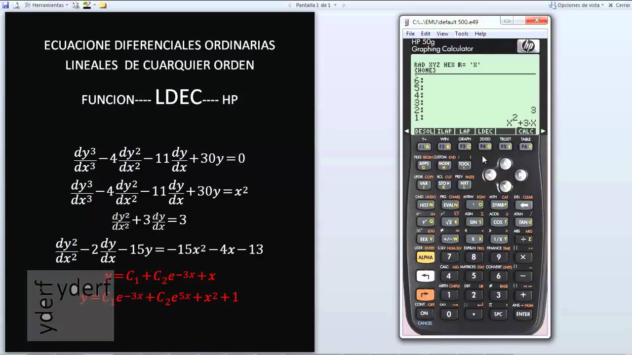 Calculadora De Ecuaciones Diferenciales No Lineales - Adipex