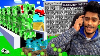 I MADE EASIEST CREEPER FARM | MINECRAFT SURVIVAL #8