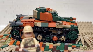 What is Sluban up to in 2023? - Japanese 2in1 Type 97 Chi-Ha Review from a Custom LEGO Military Fan