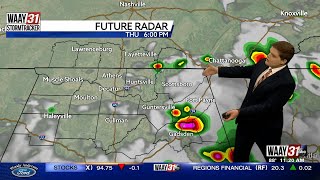 Carson's Thursday Midday Forecast 7/21
