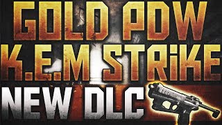 Unique Gold PDW Pistol K.E.M Strike! New Call of Duty DLC Gun!