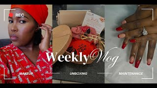 VLOG | Spend a week with me | Unboxing | Feminine maintenance | Clean with me |SouthAfrican Youtuber