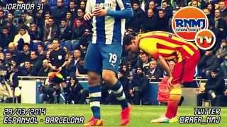 Messi vomita fútbol | RCD Espanyol - FC Barcelona