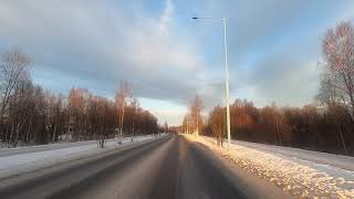 Finlande Laponie Ivalo Centre ville, Gopro / Finland Lapland Ivalo City center, Gopro