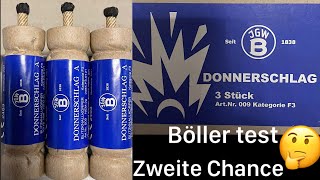 JGWB Donnerschlag a f3 Böller test