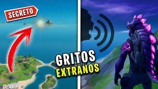 NOS ESTÁN OBSERVANDO / SE ESCUCHAN GRITOS en FORTNITE - Explicación Secretos Fortnite 2