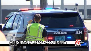 Councilman Calls for Accountability (PM 5PM)