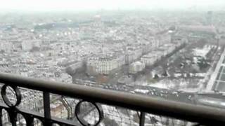 View from top of Eiffel Tower | -2.5 Degrees | December 2010 | AbdulMunaf