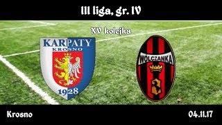 III liga: Karpaty Krosno - Wólczanka Wólka Pełkińska