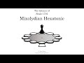 scale 1701 mixolydian hexatonic