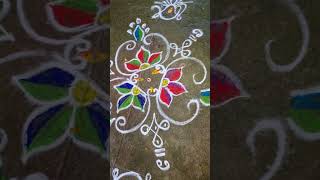 தை திங்கள்கிழமை  கோலம் #freehand  rangoli  design