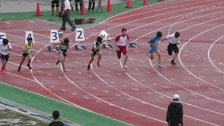 祝①せいや100m 第２支部学年別大会・東京都高等学校陸上競技１年生大会予選会20230603