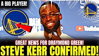 🚨 IT HAPPENED NOW! SEE WHAT HAPPENED TO DRAYMOND GREEN! GREAT NEWS FOR THE WARRIORS! WARRIORS NEWS
