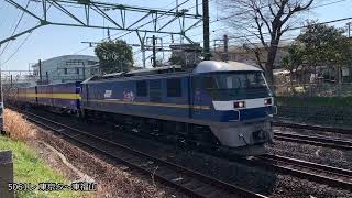 貨物列車撮影記 東海道本線 草薙～清水間 2022/3/12