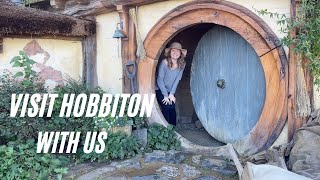 VISIT HOBBITON WITH US | birthday celebration at Mt Maunganui, Tauranga, and the Shire vlog