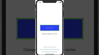 create swift label and change label text alignment