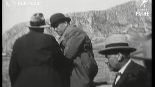 ITALY: Mussolini on holiday (1925)