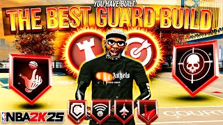 NEW BEST GUARD BUILD IN NBA 2K25! BEST ALL AROUND GUARD BUILD 2K25! BEST BUILD NBA 2K25!