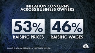 Inflation a top concern for small business owners