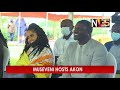 Museveni Hosts Akon