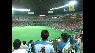 20140808 ファイターズ応援　稲葉ジャンプ→チキバン