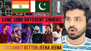 Jeena Jeena by Different Singers REACTION!! Same Song Different Singers |Armaan,Jubin,Arijit,Atif