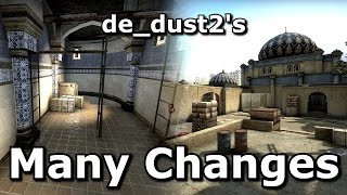 de_dust2's Many Changes