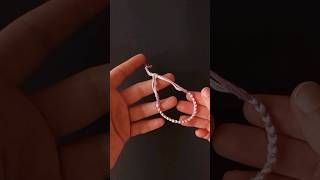 How to make an adjustable bracelet in 2 easy ways!! (Part 2) #fyp #easy #fun #diy #quick #bracelet