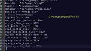 Enable the query cache in MySQL