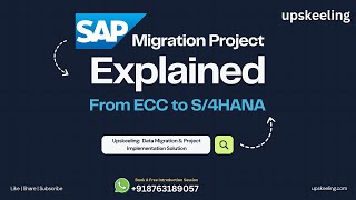SAP S4HANA Data Migration: Complete Guide to ECC to S/4HANA Transformation | upskeeling