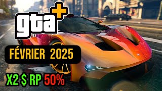 GTA+ DE FÉVRIER SUR GTA5 ONLINE !!