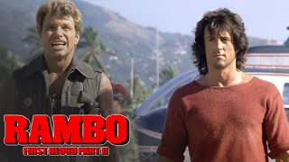 'Rambo Receives His Mission' Scene | Rambo: First Blood Part II