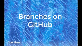 INFO 340 - Branches on GitHub