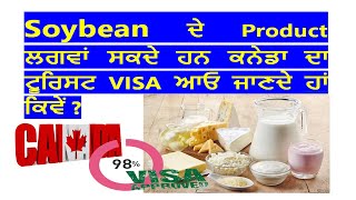 # Soybean's  Product will help you to get #Canada's Tourist Visa 200% # Canada Visa/# Jugaadu Visa