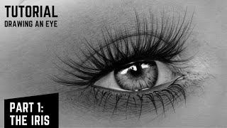 How to draw a realistic eye for beginners | step by step tutorial