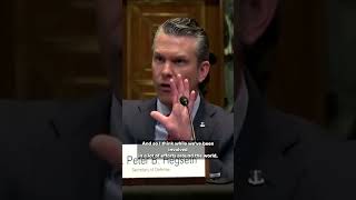 Hegseth Says U S Has Global Strength Through Deterrence