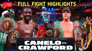 TERRENCE CRAWFORD VS CANELO ALVAREZ FULL FIGHT HIGHLIGHTS | BOXING HIGHLIGHTS | BOXING UPDATE