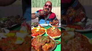 Damodar biryani house🍗🍗ulhas kamathe chicken leg piece eating video#shortvideo #ulhaskamathe