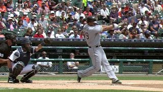 CWS@DET: Abreu opens the scoring with a solo homer