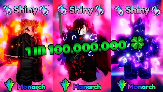 Luckiest Clips EVER 🏆 in ANIME VANGUARDS┃2x SHINY ALUCARD 🧛