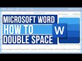 Microsoft Word - How To Double Space Text /// Quick and Easy