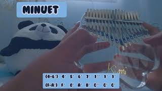 Bach | Minuet | Kalimba Cover with Tabs