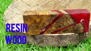 Stabilized Wood and epoxy resin (HYBRID BLOCK)