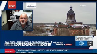 Forsyth County EMA official gives update on winter storm response