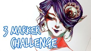 3 MARKER CHALLENGE!!!